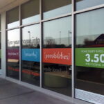 vinyl window graphics in Melbourne